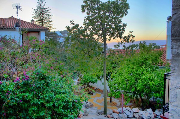 view from Mistral Hotel balcont, Hydra