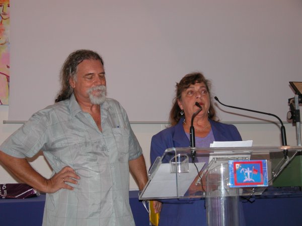 Jason Melissanos and Eleftheria Kokkilia.